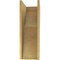 Ekena Millwork 10"W x 20"D x 30"H Classic Crestline Rough Cedar Woodgrain TimberThane Corbel, Primed Tan CORUR10X20X30CRERCPR - alternate 4